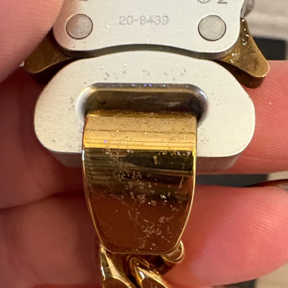 1017 ALYX 9SM Gold and Gray Necklace - Picture 4 of 13